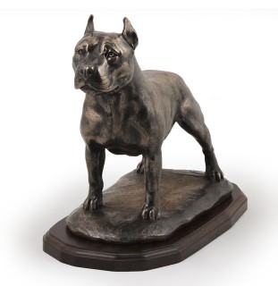 Amerykański Staffordshire terrier ekskluzywna seria figurki psa Art-Dog